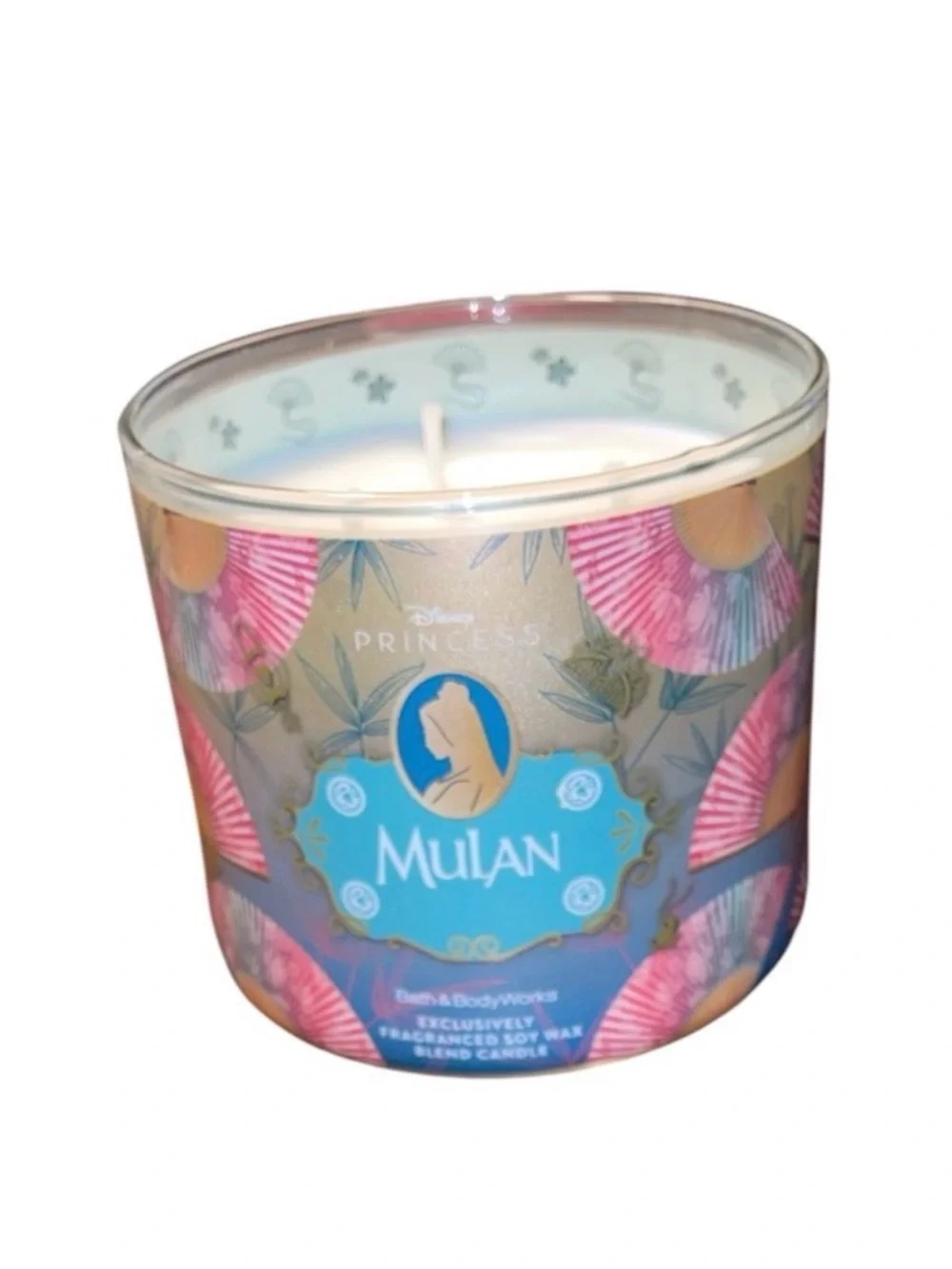 BATH & BODY WORKS DISNEY PRINCESS MULAN 3 WICK CANDLE